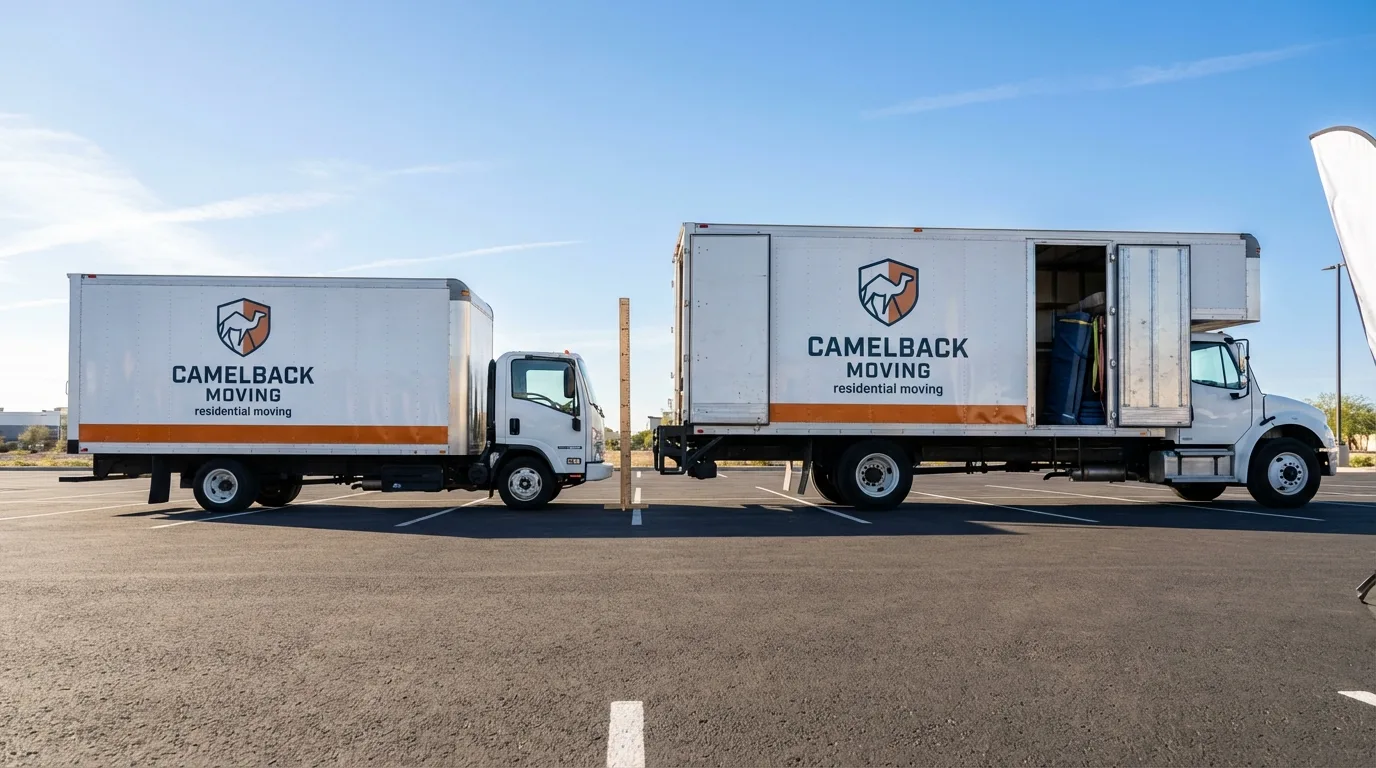 Moving truck size capacity guide in West Chicago